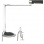 Lampa stolná MAUL Office strieborná/čierna 