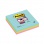 Samolepiaci bloček Post-it Super Sticky COSMIC, veľkosť 101x101 mm, 3 bločky po 70 lístkov 