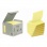 Samolepiace Z-Bločky Post-it recyklované, 76x76 mm, žlté 