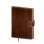 Diár Flip denný B6 12x16,5cm - hnedo/hnedý 2026 
