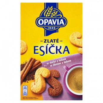 DARČEK: Opavia zlaté esíčka kakaové so škoricou 220gr/BD