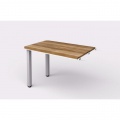 Prídavný stôl Lenza Wels, 110x76,2x70cm, kovové nohy - merano