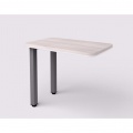 Stôl doplnkový Lenza Wels, zúženie vľavo, 55x76,2x90cm, agát svetlý