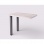 Stôl doplnkový Lenza Wels, zúženie vpravo, 55x76,2x90cm, agát svetlý