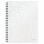 Blok poznámkový linajkový Leitz WOW A4 biely