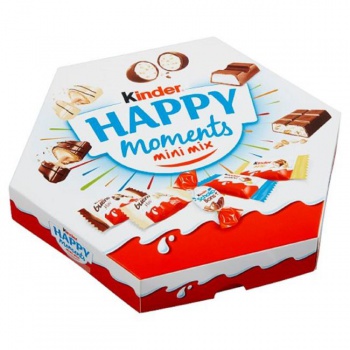 DARČEK: Kinder Moments čokoládové kúsky Mix 169g