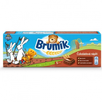 DARČEK: Opavia BeBe Brumík čokoládový 5 x 30g