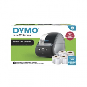 DYMO LabelWriter 550, promo balenie vrátane štítkov