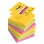 Samolepiace Z-bločky Post-it Super Sticky CARNIVAL, veľkosť 76x76 mm, 6 bločkov po 90 lístkov 