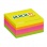 Samolepiaci bloček Stick&#39;n Hopax mini, 51x51 mm, neon mix 