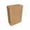 Policová skrinka Strong L, 80x115,2x40 cm, dub/dub 