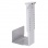 Závesný nosič PC Rack, 20-30x39-59x24 cm (šxvxh), sivá 