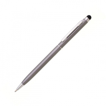 Guľôčkové pero stylus PIAZA Touch sivé 