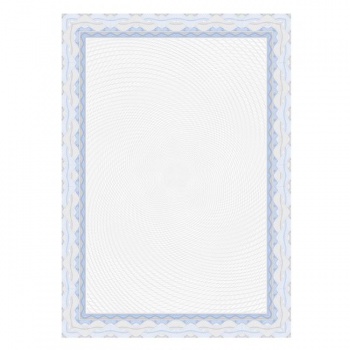 Certifikačný papier APLI A4 modrý, 115g, 25 hárkov 