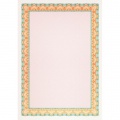 Certifikačný papier APLI, A4, oranžovo-zelený, 115 g, 25 hárkov 