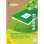 Etikety univerzálne recyklované 38x21,2mm Agipa A4 100 hárkov 