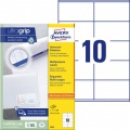 Etikety univerzálne 105x57mm Avery A4 100 hárkov 