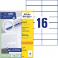 Etikety univerzálne 105x37 mm Avery A4 100 hárkov 