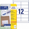 Etikety univerzálne 97x42,3mm Avery A4 25+5 hárkov 
