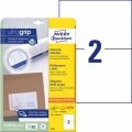 Etikety univerzálne 210x148mm Avery A4 25+5 hárkov 