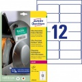 Etikety Avery 99,1x42,3 mm, ultra odolné biele 