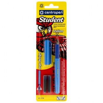 Plniace pero Centropen Student modré 
