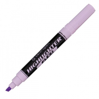 Zvýrazňovač Centropen 8542 Flexi Soft fialový 
