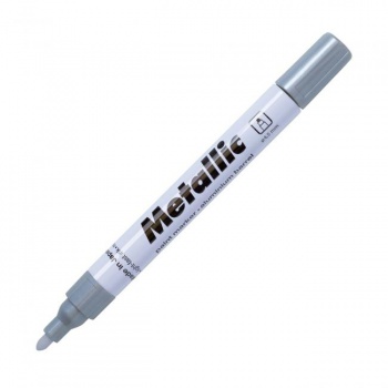 Lakový popisovač Centropen 9210 strieborný 