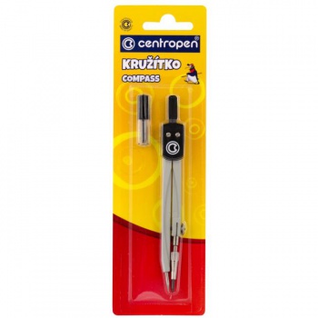 Kružidlo Centropen 9591 kovové na blistri 