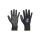 Rukavice pletené, bezšvové, polyester. Bunting Black Evolution, veľ. 10/XL
