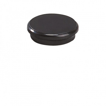 Magnet 24 mm čierny 10 ks 