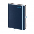 Diár DOUBLE BLUE denný A5 14,3x20,5cm 2024