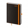Diár BLACK ORANGE denný A5 14,3x20,5cm 2024