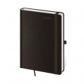 Diár DOUBLE BLACK týždenný A5 14,3x20,5cm 2024