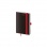 Diár BLACK RED týždenný vreckový A6 9x14cm 2026 