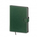 Diár Flip denný B6 12x16,5cm - zeleno/šedý 2026 