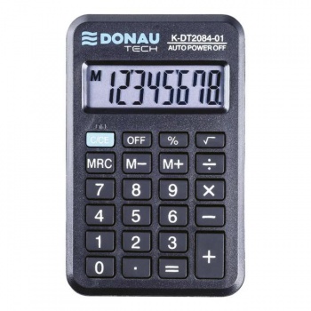 Kalkulačka Donau Tech K-DT2084 čierna 