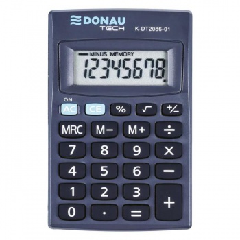 Kalkulačka Donau Tech K-DT2086 čierna 