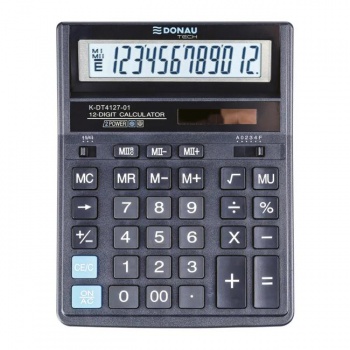 Kalkulačka Donau Tech K-DT4127 čierna 