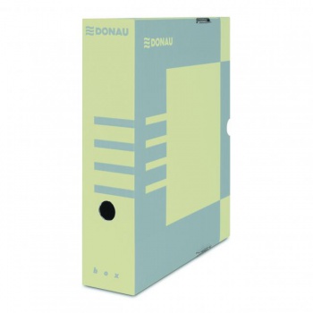 Archívny box DONAU 80mm hnedý 