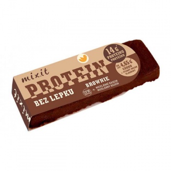 DARČEK: Mixitky proteinové tyčinky bez lepku Brownie 43g 