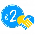 DARČEK: Pomoc pre Ukrajinu 2€