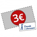 Pomoc po zemetrasení v Turecku a Sýrii 3 € 
