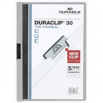 Obal s klipom DURACLIP Original 30 sivý 