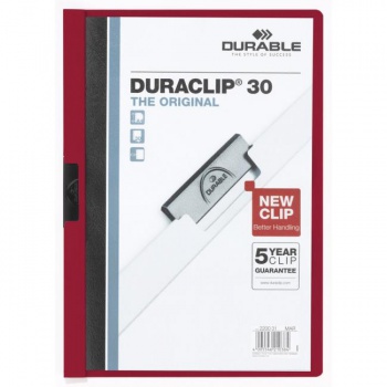 Obal s klipom DURACLIP Original 30 bordový 