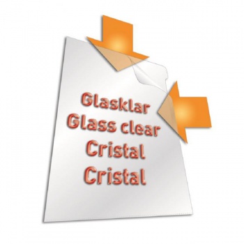 Obal L na dokumenty DURABLE STANDARD číry 100mic 100ks 