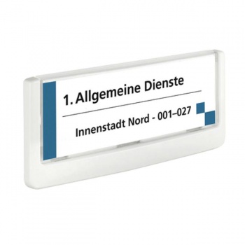 Informačná tabuľka Click Sign 149x52,5 biela 