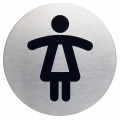 Piktogram WC dámy 