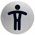 Piktogram WC páni 