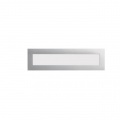 Magnetický DURAFRAME MAGNETIC Top pre A4, 210x40 mm, strieborný 